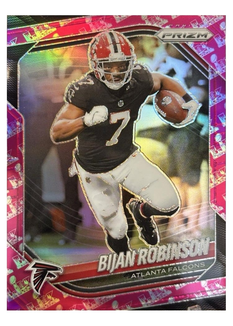 2025 Panini Prizm Base Set Bijan Robinson #96 card