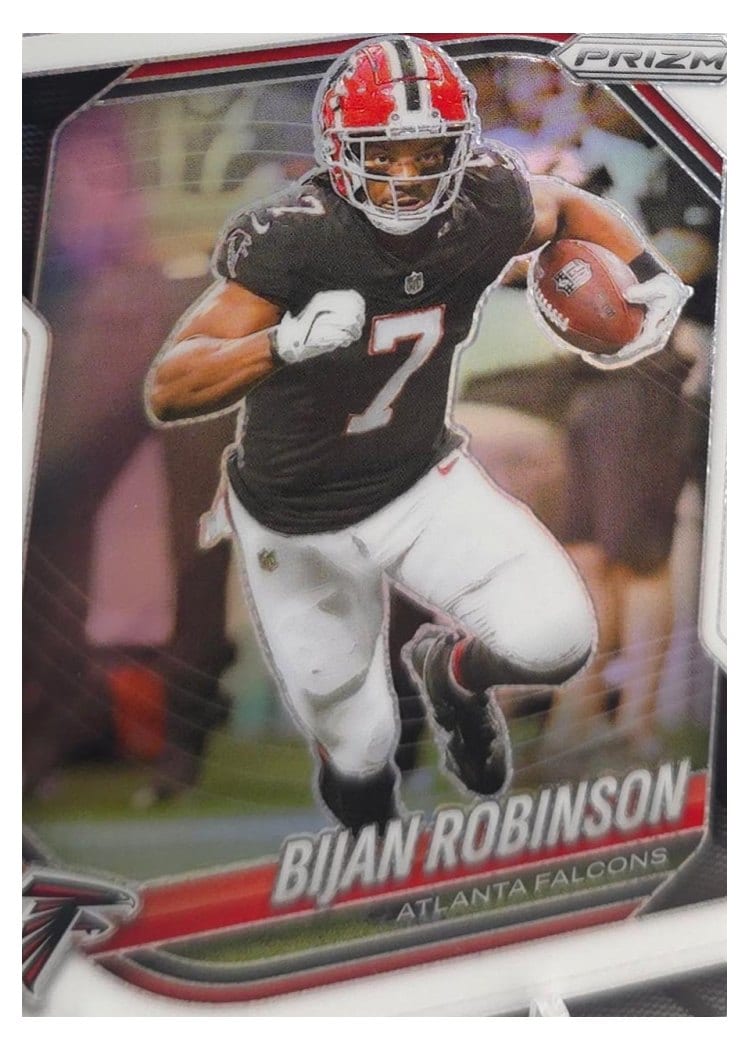 2025 Panini Prizm Base Set Bijan Robinson #96 card