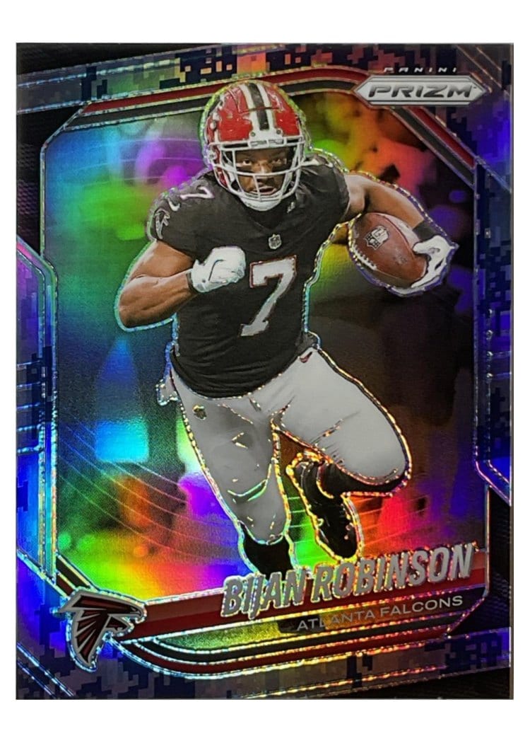 2025 Panini Prizm Base Set Bijan Robinson #96 card