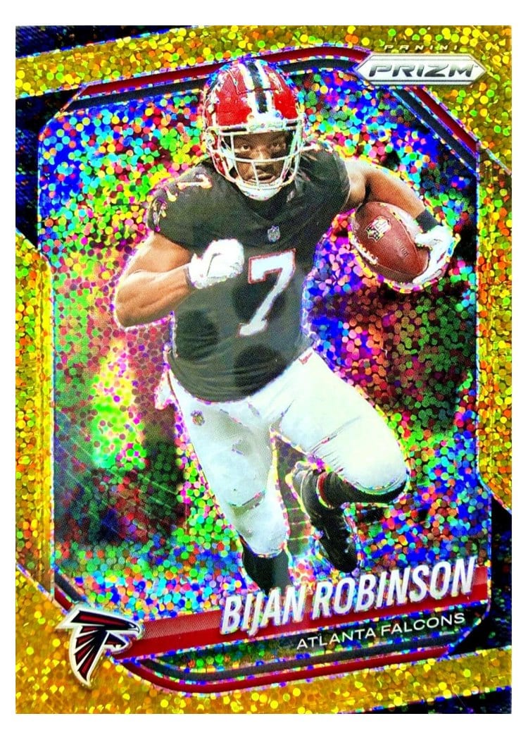 2025 Panini Prizm Base Set Bijan Robinson #96 card