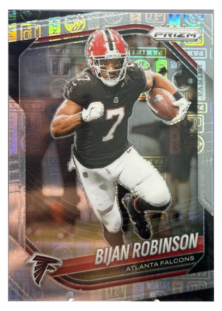 2025 Panini Prizm Base Set Bijan Robinson #96 card