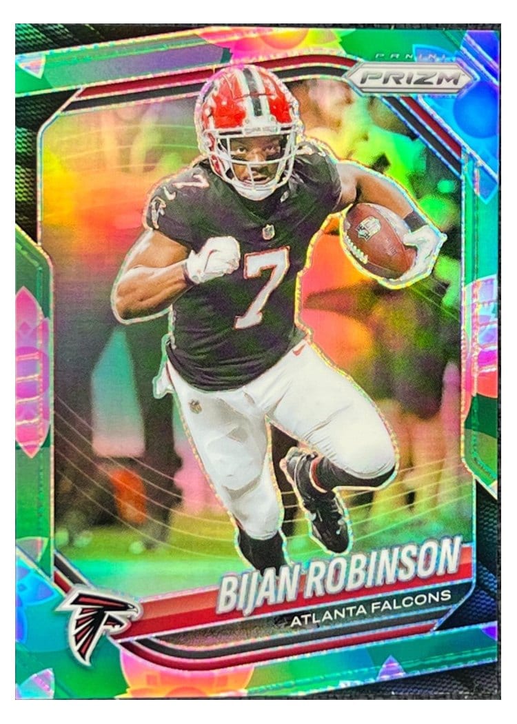 2025 Panini Prizm Base Set Bijan Robinson #96 card