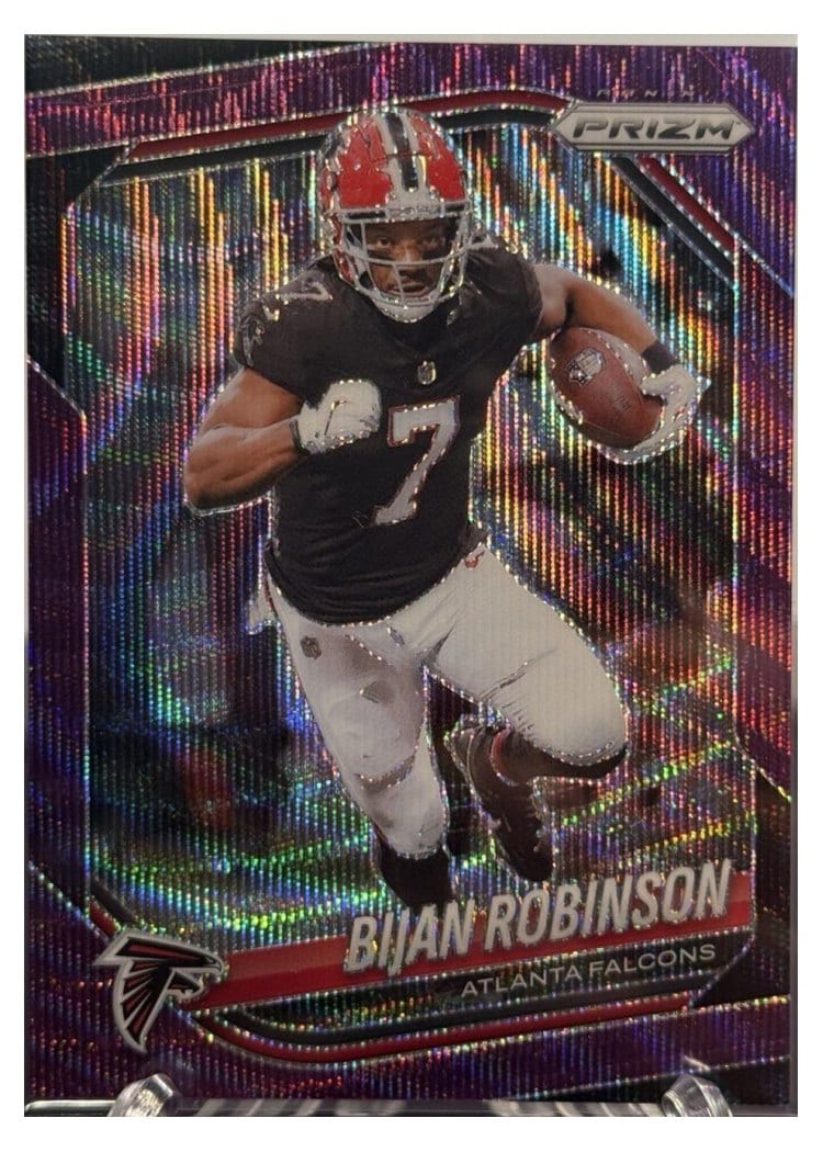 2025 Panini Prizm Base Set Bijan Robinson #96 card