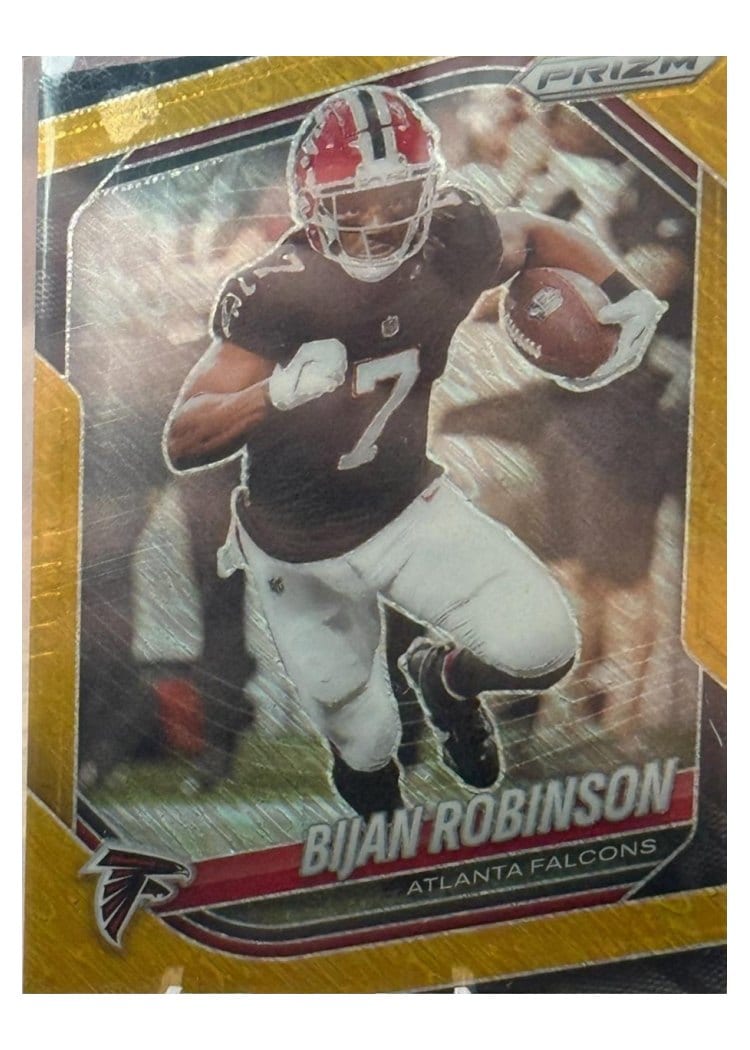 2025 Panini Prizm Base Set Bijan Robinson #96 card