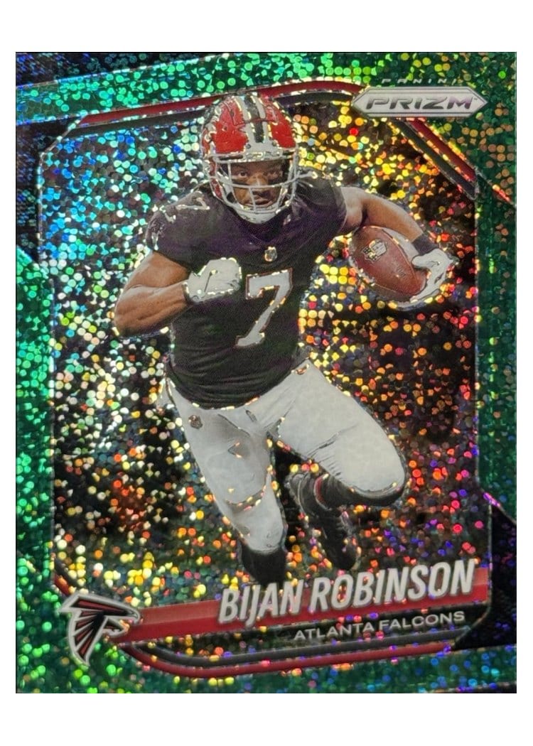 2025 Panini Prizm Base Set Bijan Robinson #96 card