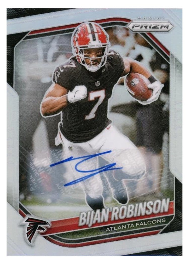 2025 Panini Prizm Base Set Bijan Robinson #96 card