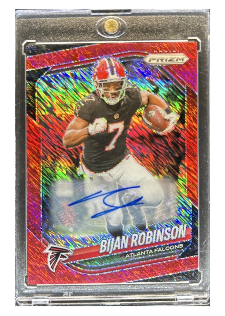 2025 Panini Prizm Base Set Bijan Robinson #96 card