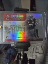 2025 Topps Signature Class First Class Bijan Robinson #FC-19 card