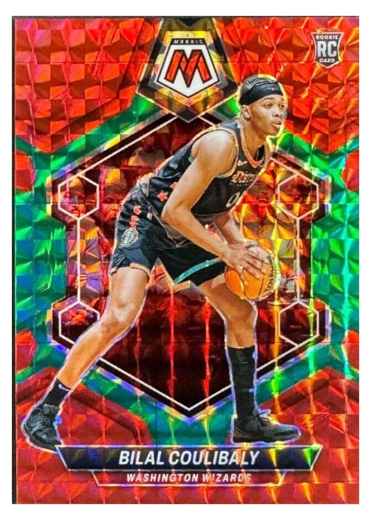 2023-24 Panini Mosaic Base Set Bilal Coulibaly #235 card