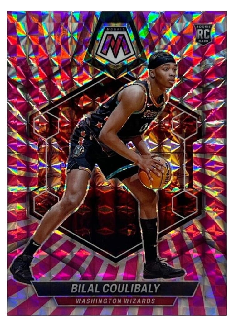 2023-24 Panini Mosaic Base Set Bilal Coulibaly #235 card