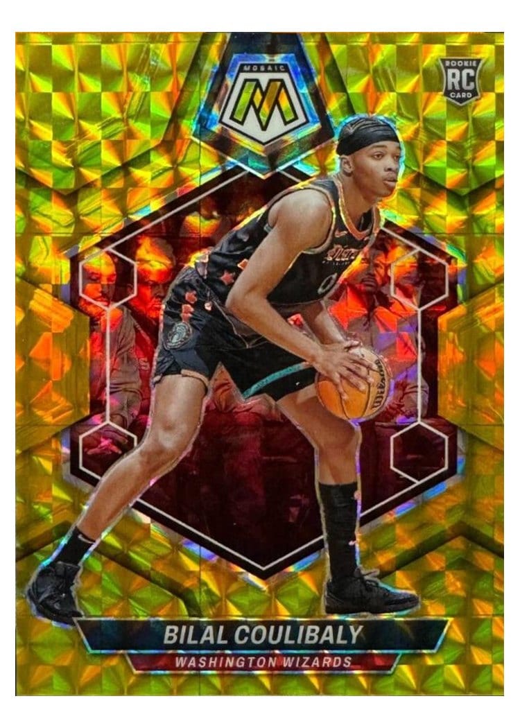 2023-24 Panini Mosaic Base Set Bilal Coulibaly #235 card