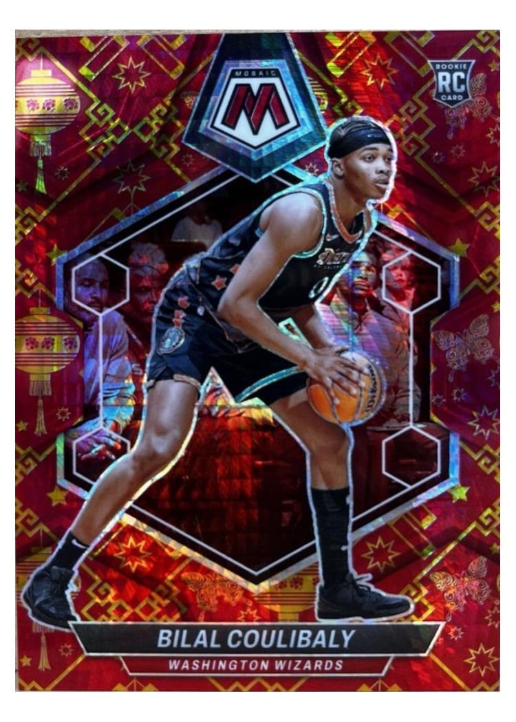2023-24 Panini Mosaic Base Set Bilal Coulibaly #235 card
