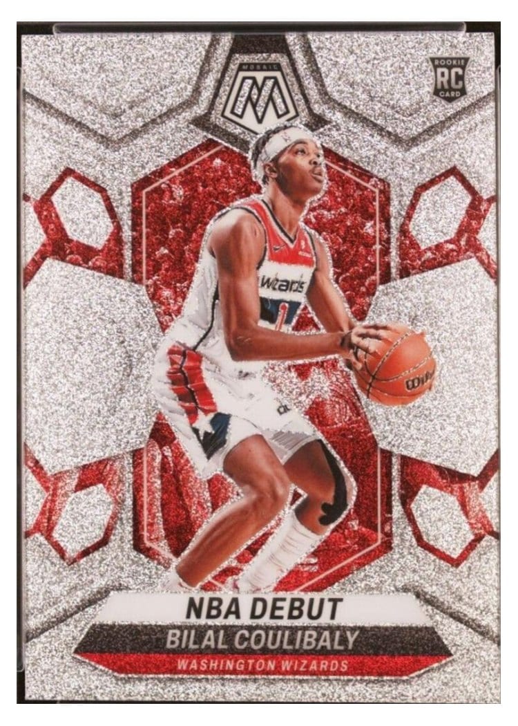2023-24 Panini Mosaic Base Set Bilal Coulibaly #268 card