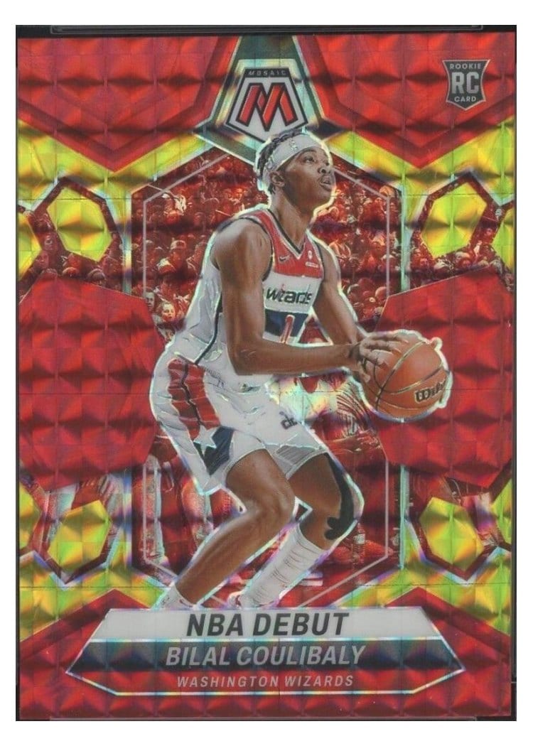 2023-24 Panini Mosaic Base Set Bilal Coulibaly #268 card
