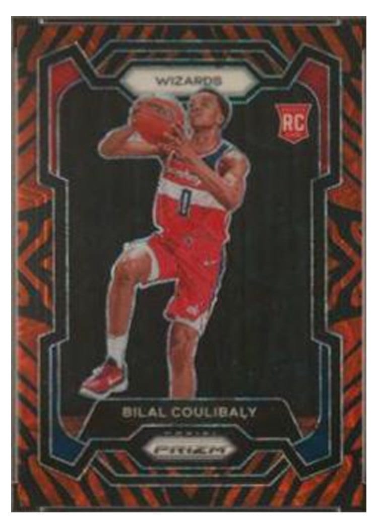 2023-24 Panini Prizm Base Set Bilal Coulibaly #153 card