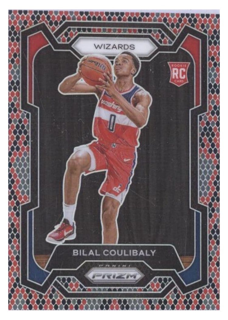 2023-24 Panini Prizm Base Set Bilal Coulibaly #153 card