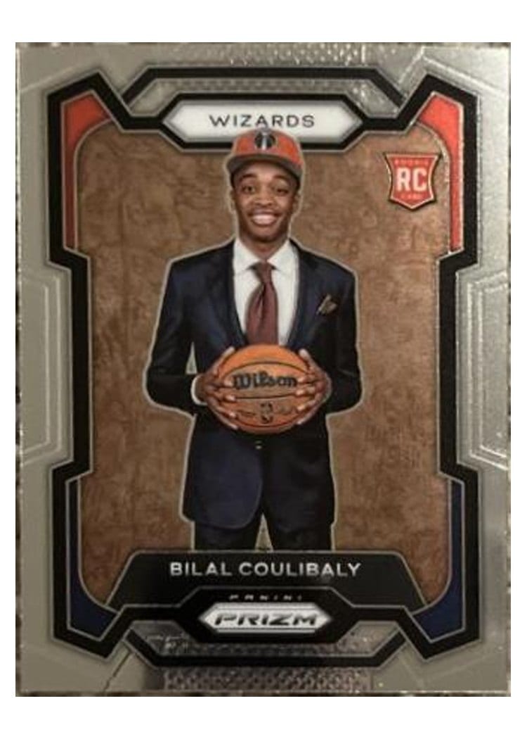 2023-24 Panini Prizm Base Set Bilal Coulibaly #153 card