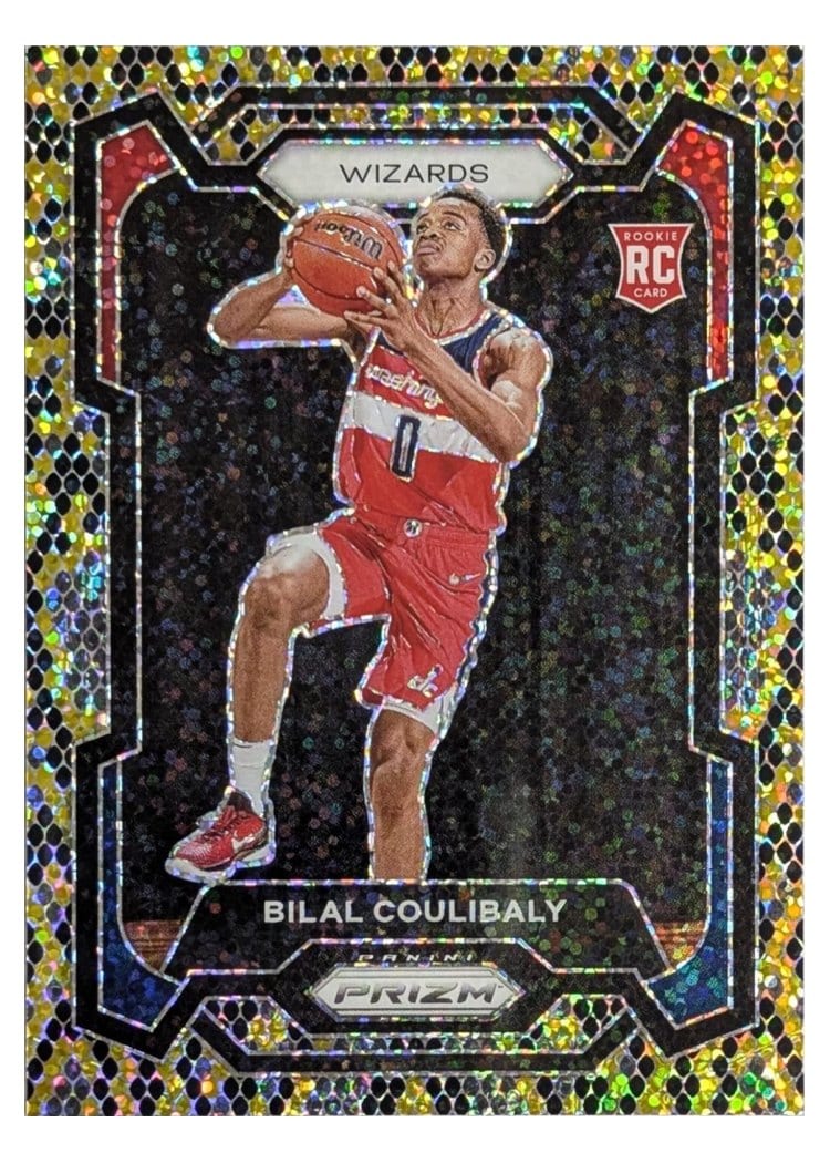 2023-24 Panini Prizm Base Set Bilal Coulibaly #153 card