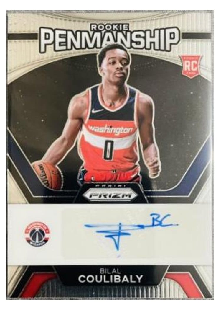 2023-24 Panini Prizm Rookie Penmanship Bilal Coulibaly #RP-BIL card