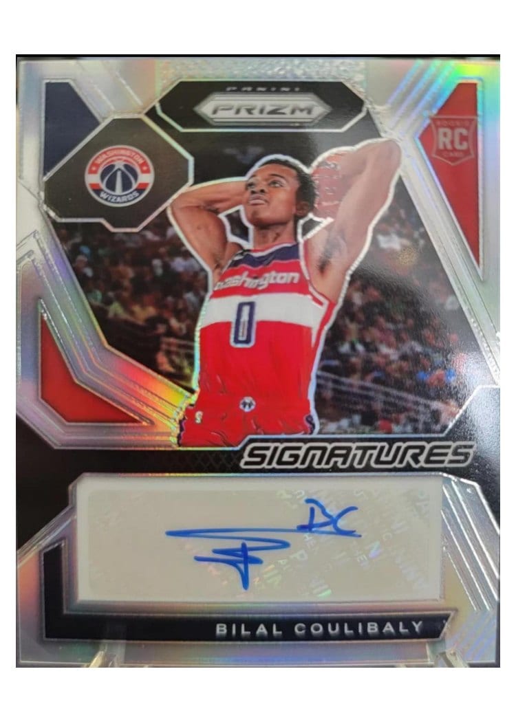 2023-24 Panini Prizm Rookie Signatures Bilal Coulibaly #RSI-BIL card