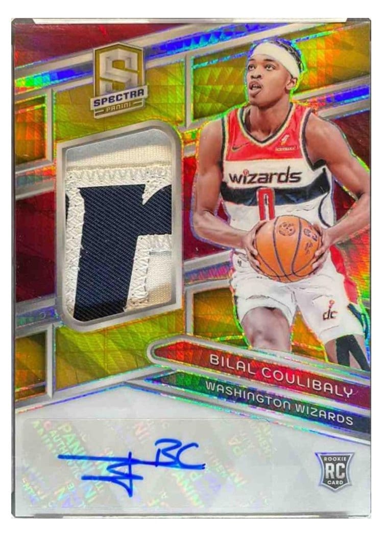 2023-24 Panini Spectra Base Set Bilal Coulibaly #202 card