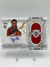 2023-24 Topps Royalty Regalia Relic Signatures Bilal Coulibaly #RRS-BC card