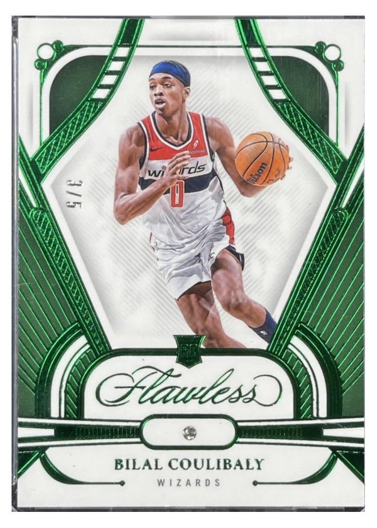 2023 Panini Flawless Bilal Coulibaly #37 card