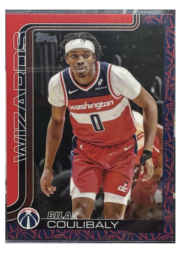 2025-26 Topps Base Set Bilal Coulibaly #95 card