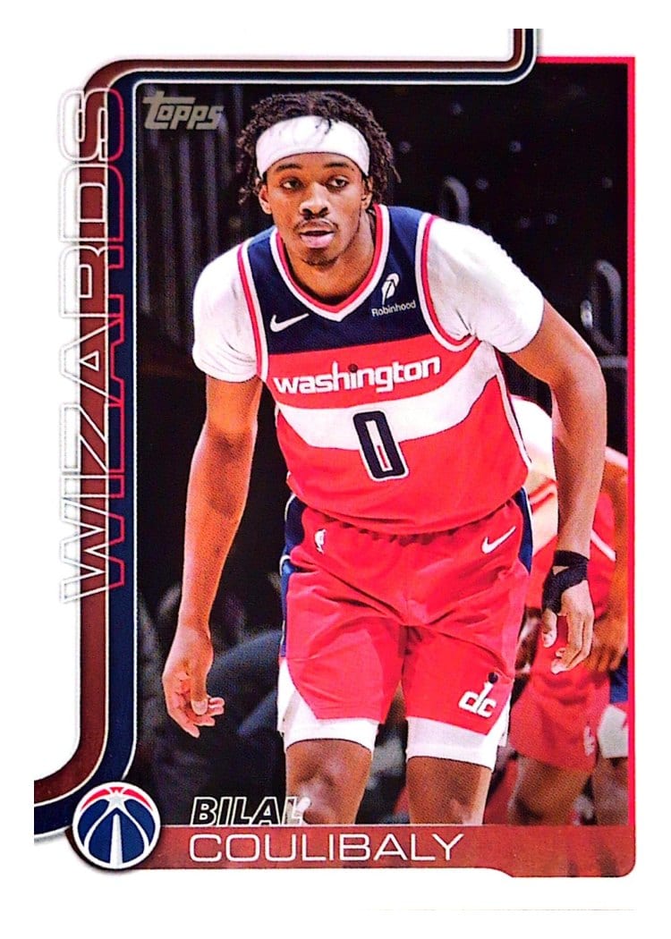 2025-26 Topps Base Set Bilal Coulibaly #95 card