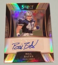 2021 Panini Select Signatures Select Bill Bates #SSP-BBA card