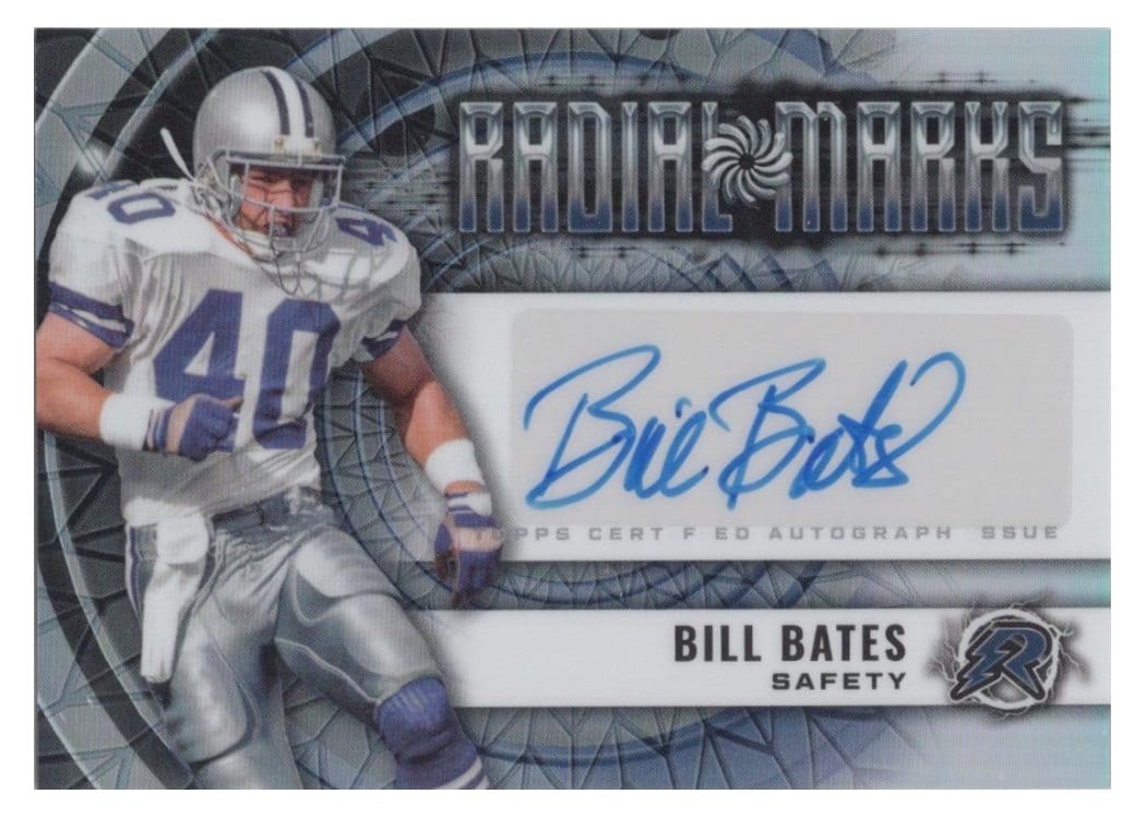 2024 Topps Resurgence Radial Marks Bill Bates #RM-BB card
