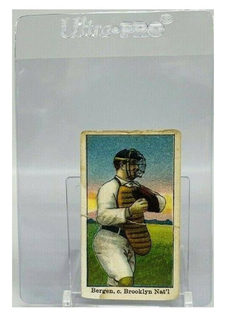 1909 E92 Dockman & Sons Bill Bergen card