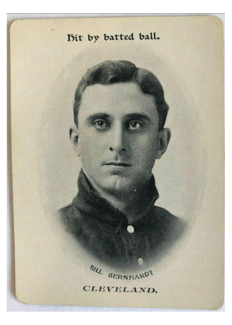 1906 Fan Craze AL Bill Bernhardt card
