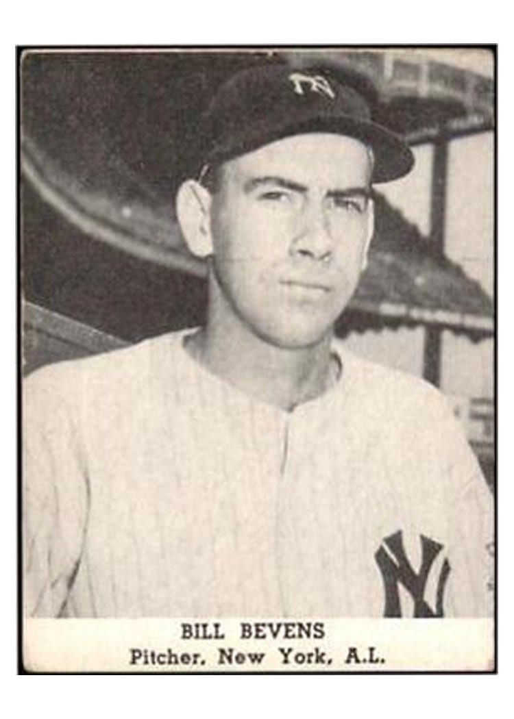 1947 Tip Top Bread Bill Bevens card