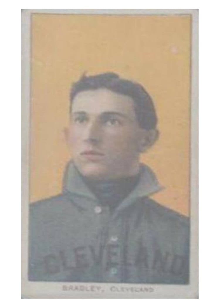 1909 T206 Piedmont 150 Bill Bradley card