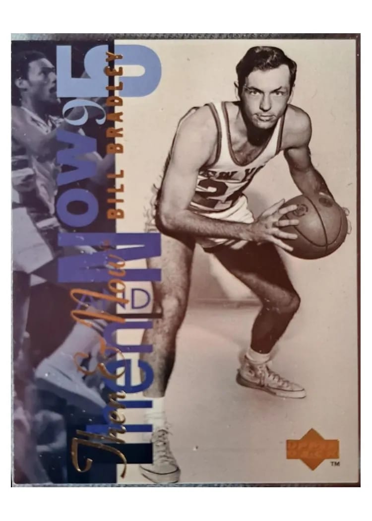 1994 Upper Deck Bill Bradley #356 card