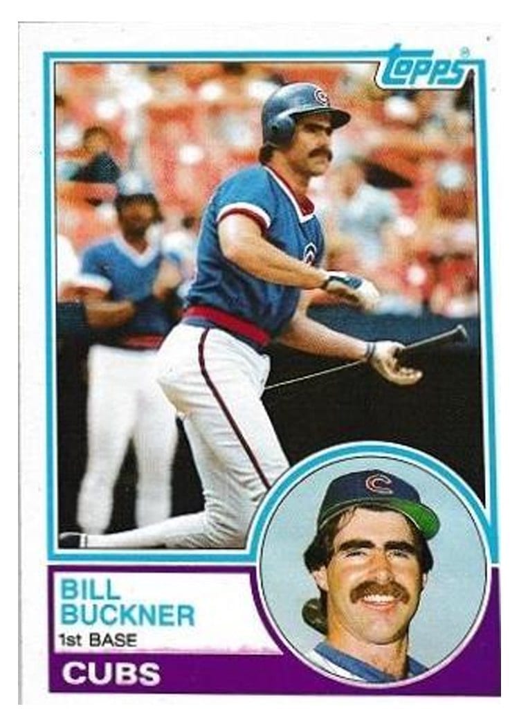 1983 Topps Bill Buckner #250 card