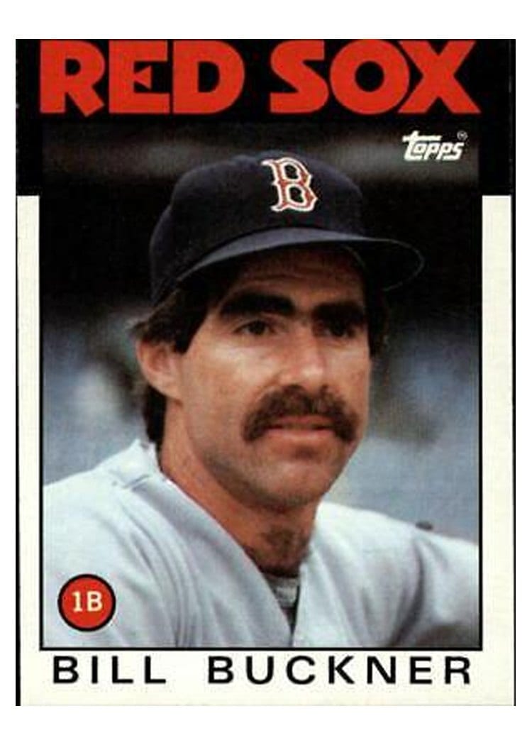 1986 Topps Bill Buckner #443 card