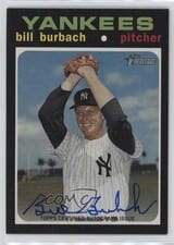 2020 Topps Heritage Real One Autographs Bill Burbach #ROA-BBU card