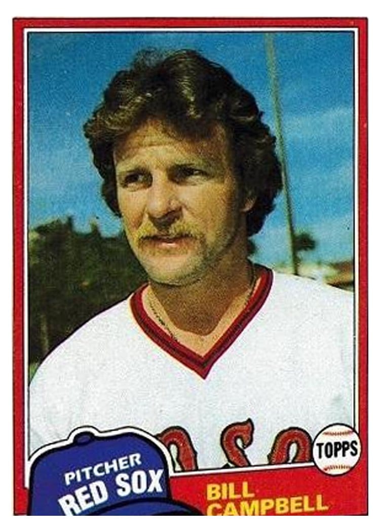 1981 Topps Bill Campbell #396 card