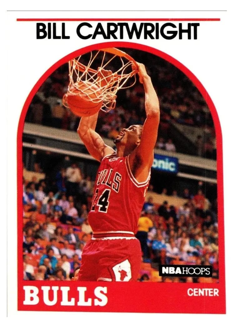 1989 Hoops Bill Cartwright #255 card
