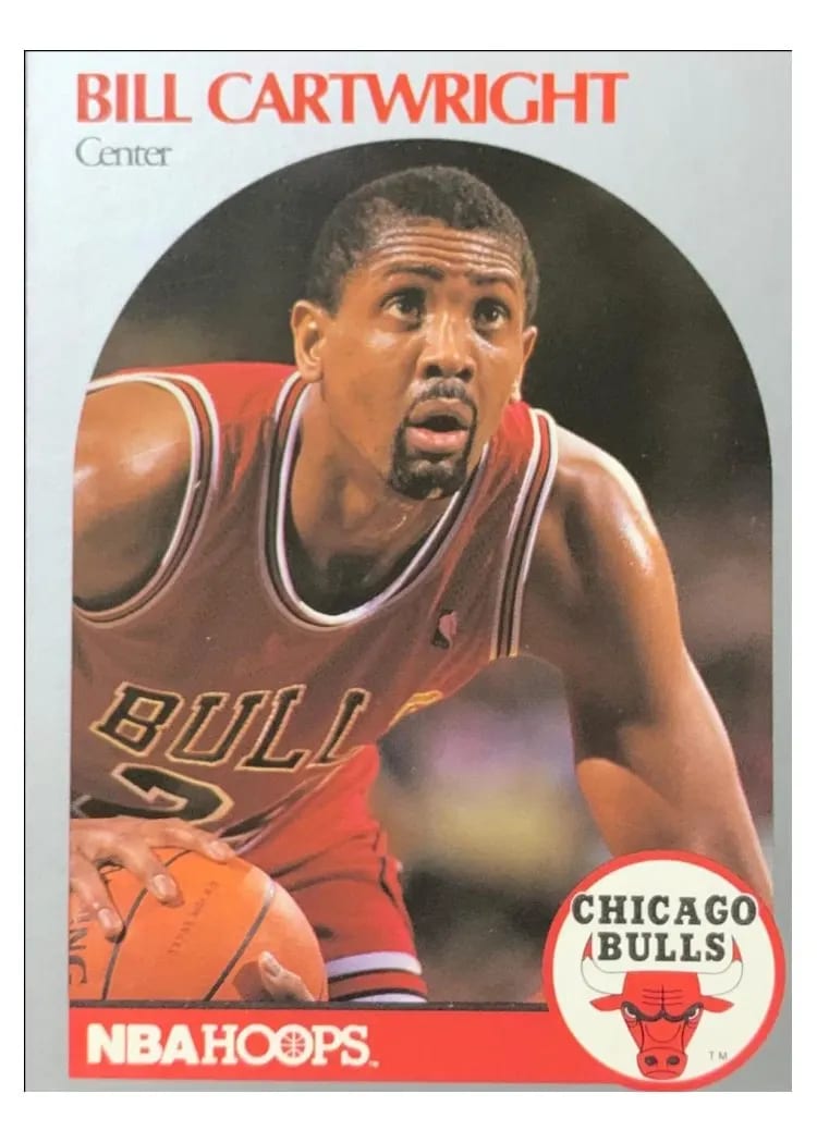 1990 Hoops Bill Cartwright #61 card