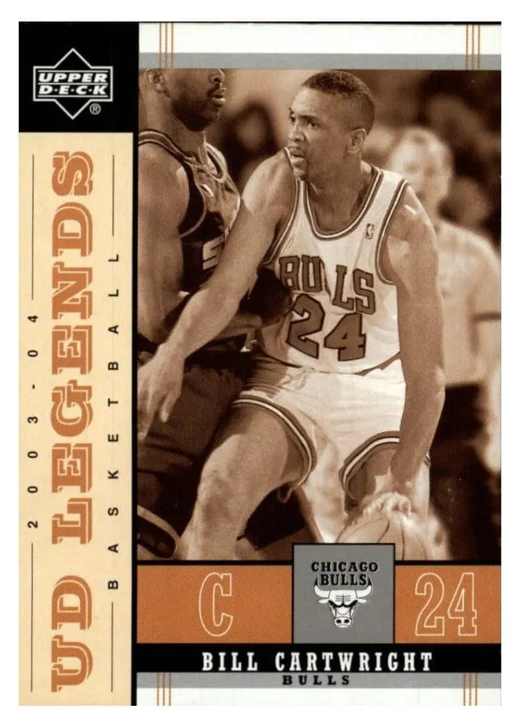 2003 Upper Deck Legends Throwback Bill Cartwright #16 card