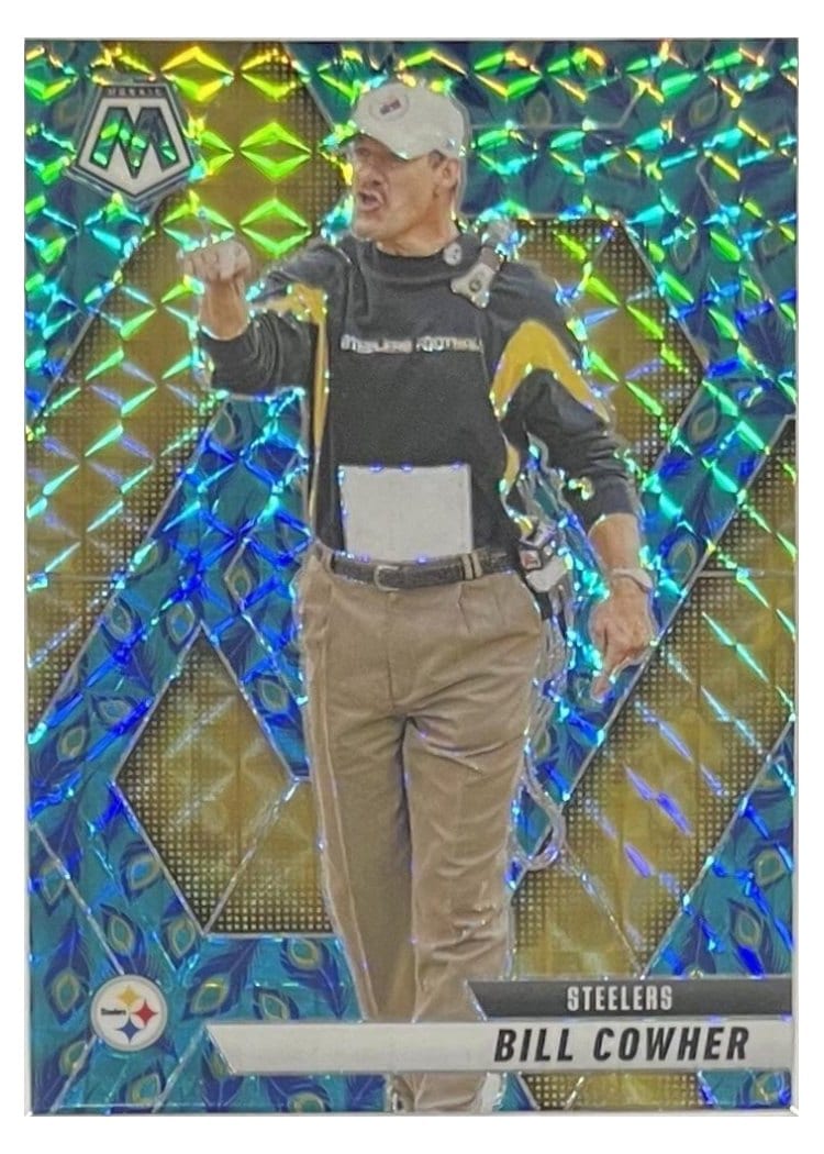 2025 Panini Mosaic Base Set Bill Cowher Choice Peacock #226