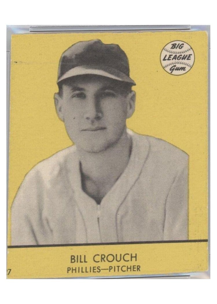 1941 Goudey Bill Crouch #27 card