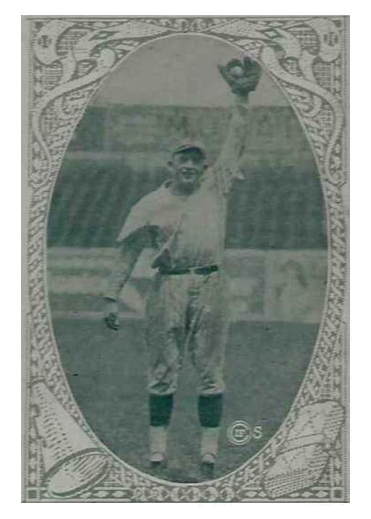 1922 E120 American Caramel Bill Cunningham card