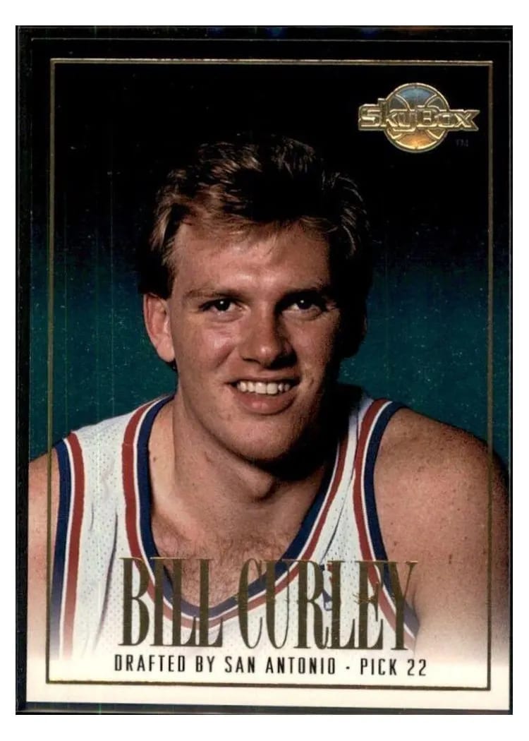 1994 SkyBox Draft Picks Bill Curley #DP22 card