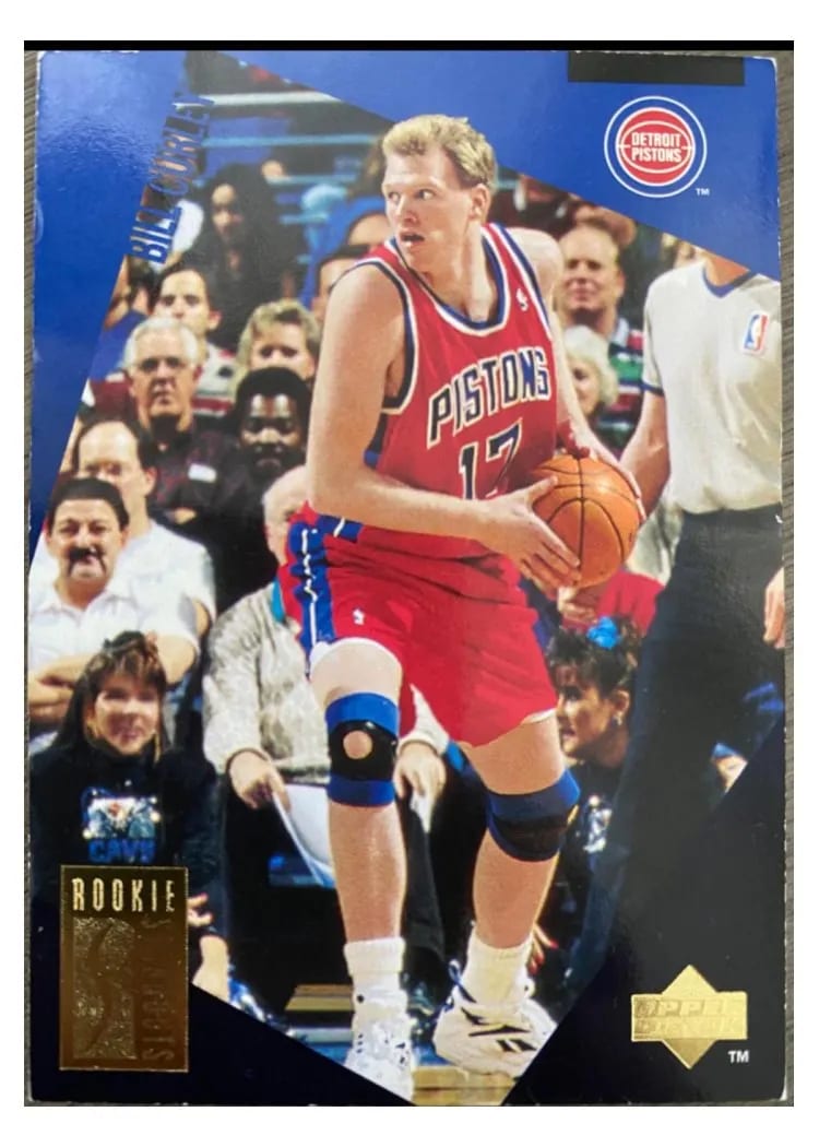 1994 Upper Deck Rookie Standouts Bill Curley #RS19 card