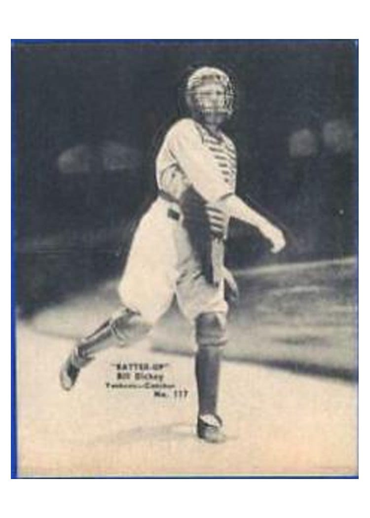 1934 Batter Up Bill Dickey #117 card