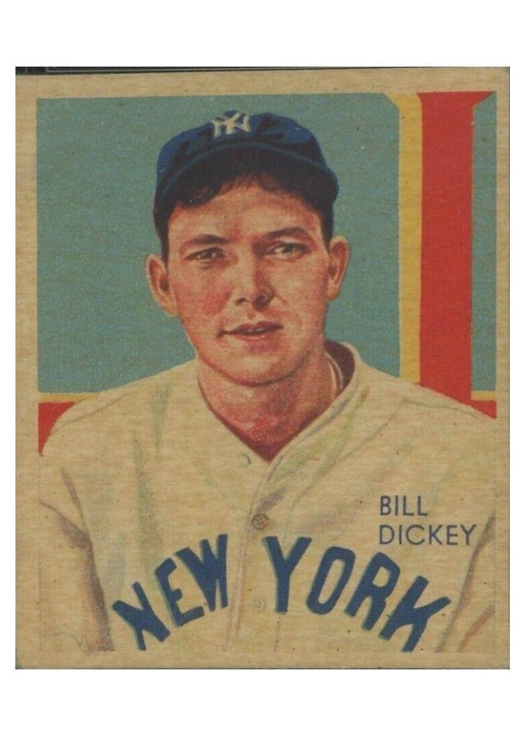 1934 Diamond Stars Bill Dickey #11 card